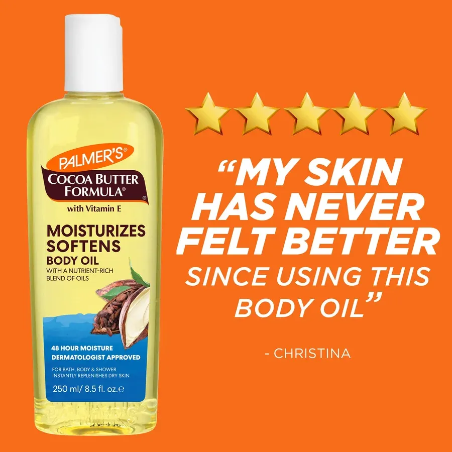 Palmer Cocoa Butter Moisturising Softens Body Oil With Nutrients Rich Blend Oil  250ml — photo 7