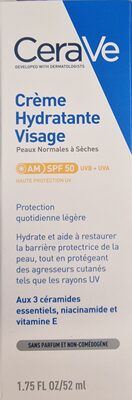 CERAVE HYDRATANTE VISAGE SPF 50 52ML