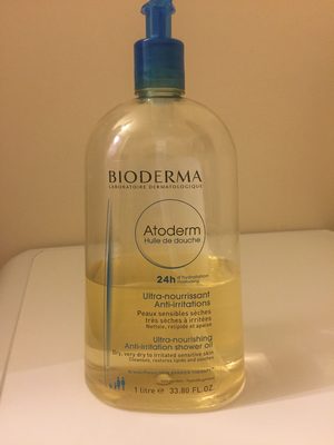 BIODERMA ATODERM HUILE DE DOUCHE 1 LITER 33.8 FL.OZ