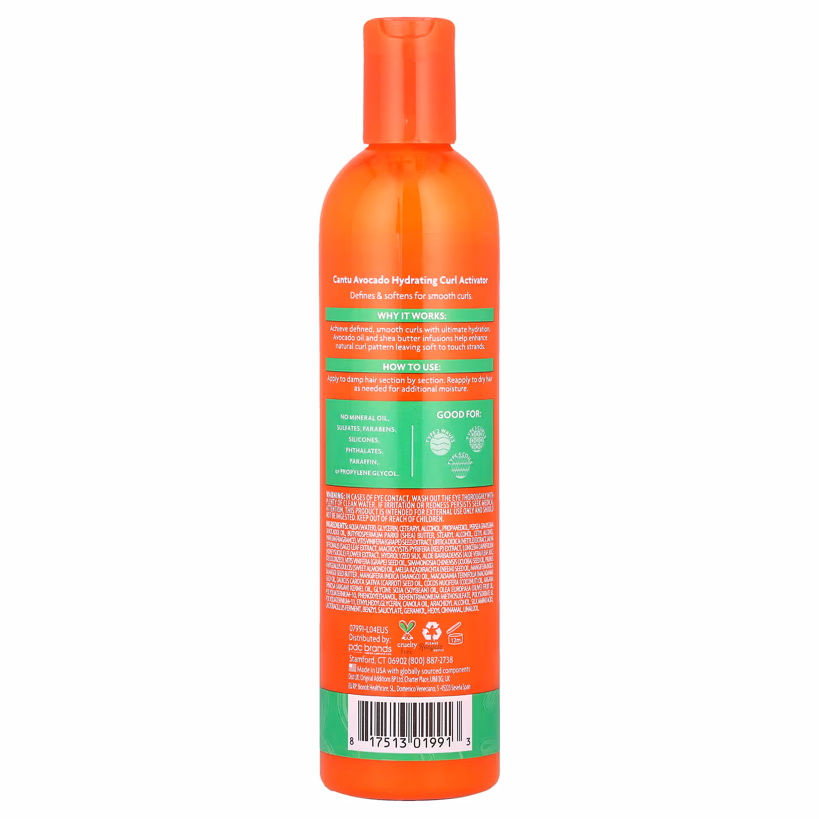 Cantu Avocado Curl Activator Cream - 12 fl oz — photo 2