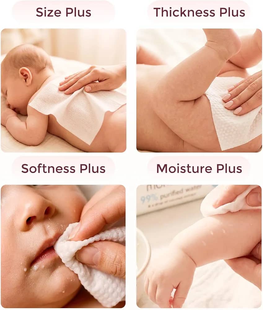 Momcozy Pure Water Baby Wipes & Plus Wipes — photo 2
