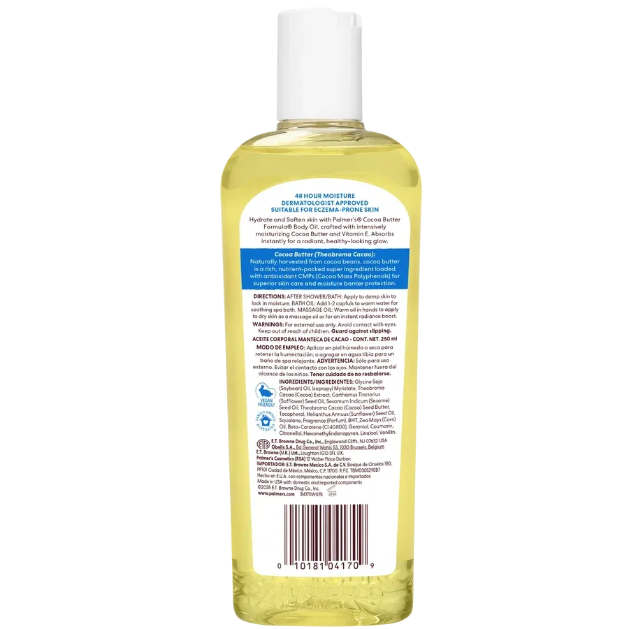 Palmer Cocoa Butter Moisturising Softens Body Oil With Nutrients Rich Blend Oil  250ml — photo 9
