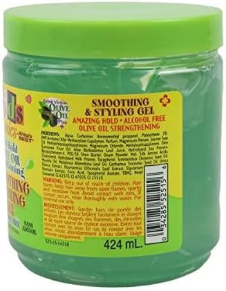 Africa's Best Kids Originals Soft Hold Olive Oil Styling Gel (15 oz) — photo 2
