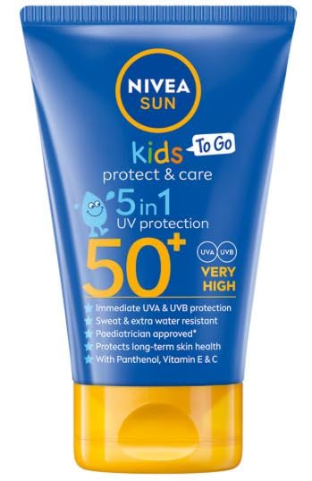 Nivea Sun Kids Protect & Care To Go Sun Cream (SPF 50+) 50 ml — photo 2