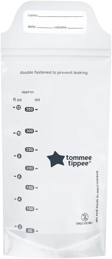 Tommee Tippee Closer to Nature Breast Milk Storage Bags (36-Pack, 350ml). — photo 5