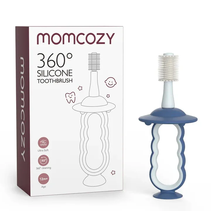 Momcozy 360° Baby Silicone Toothbrush