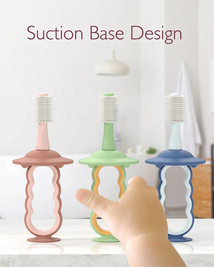Momcozy 360° Baby Silicone Toothbrush — photo 3