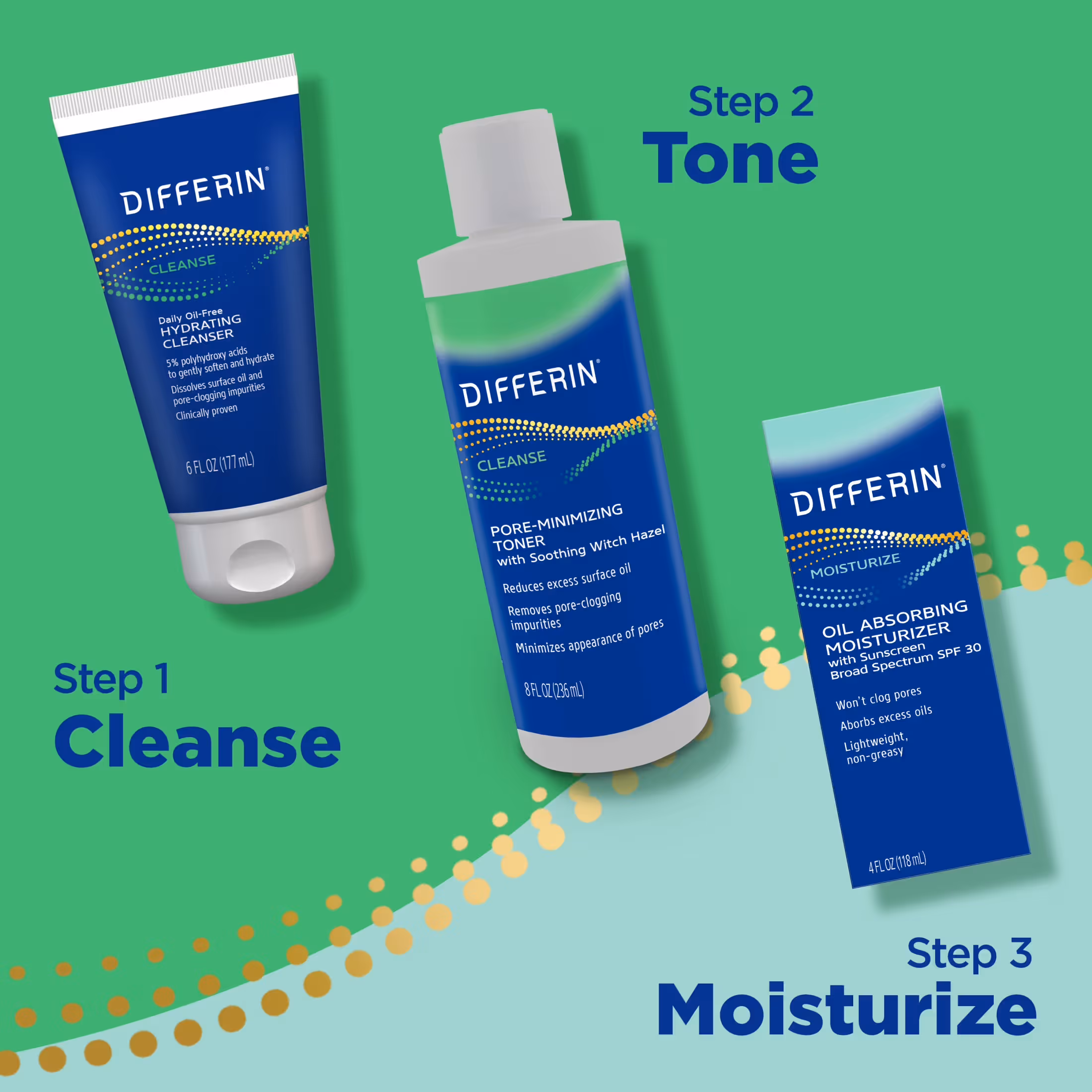Differin Daily Oil-Free Hydrating Cleanser (6 fl oz / 177 ml). — photo 5