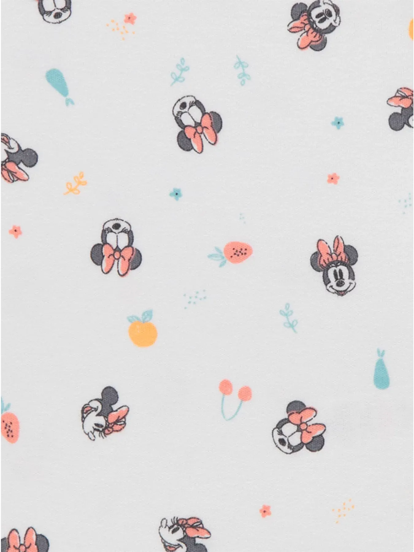 GEORGE Disney Minnie Mouse Fruit Long Sleeve Pyjamas 2 Pack 6-9M — photo 3