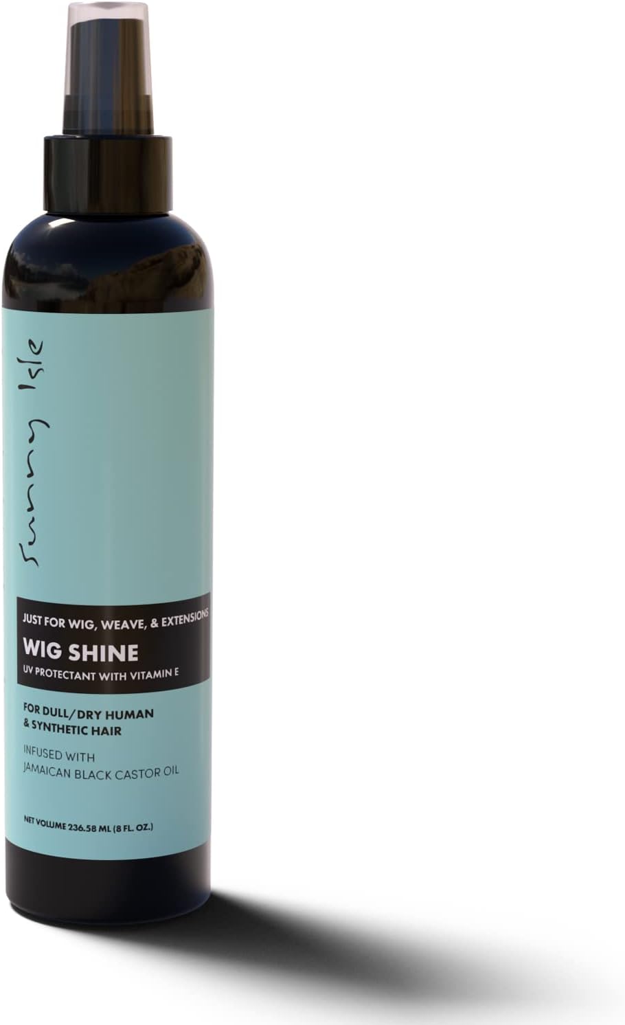 Sunny Isle Just for Wig, Weave, Braid & Extensions Wig Shine Spray (8 oz). — photo 3