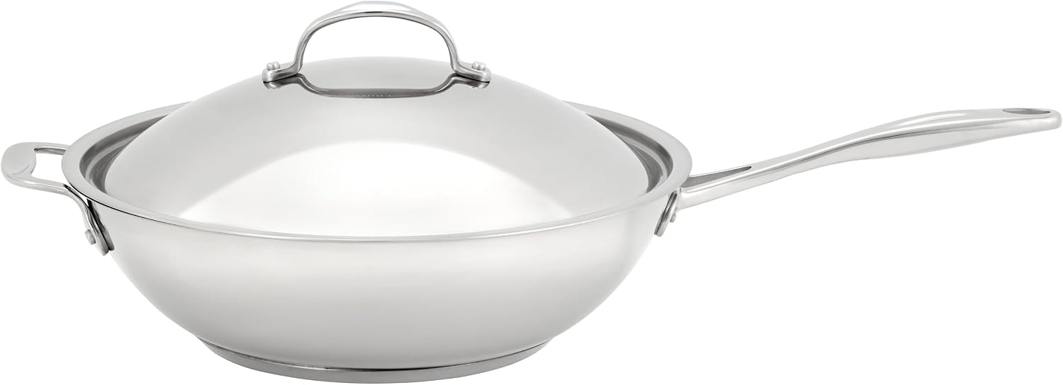 Stellar 7000 Profile Non-Stick 30cm Wok with Lid (Model S778). — photo 3