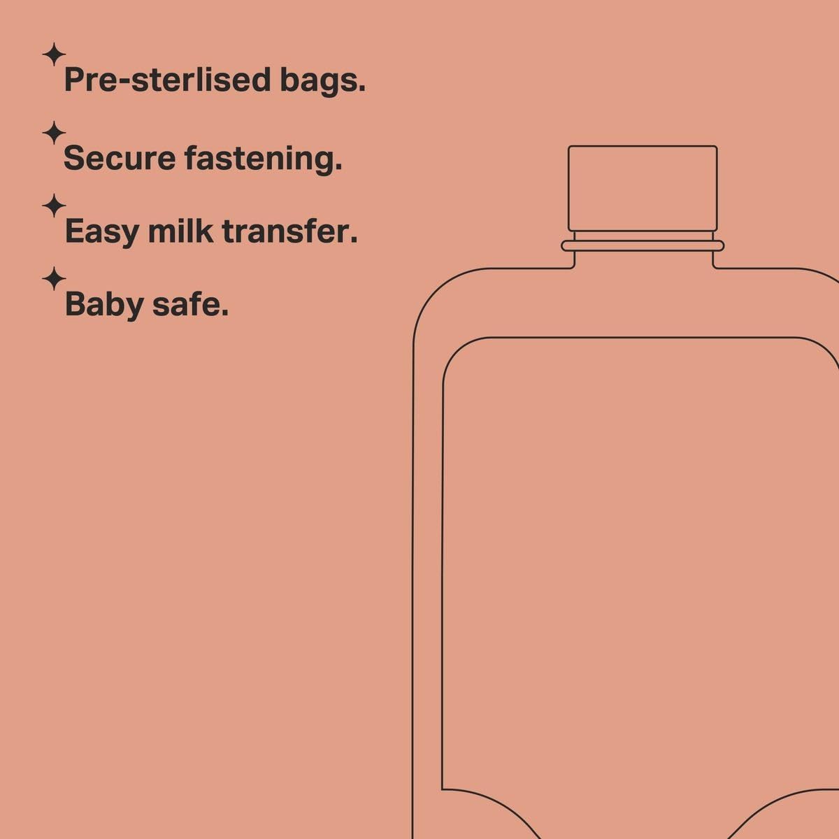 Tommee Tippee Closer to Nature Breast Milk Storage Bags (36-Pack, 350ml). — photo 11