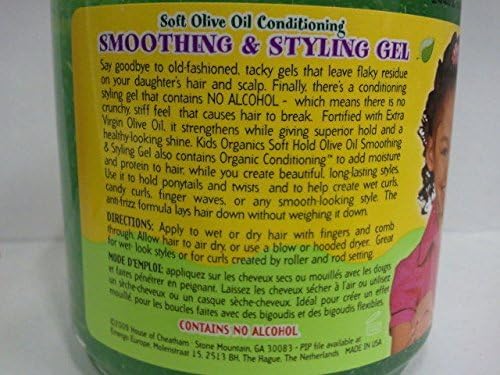 Africa's Best Kids Originals Soft Hold Olive Oil Styling Gel (15 oz) — photo 3