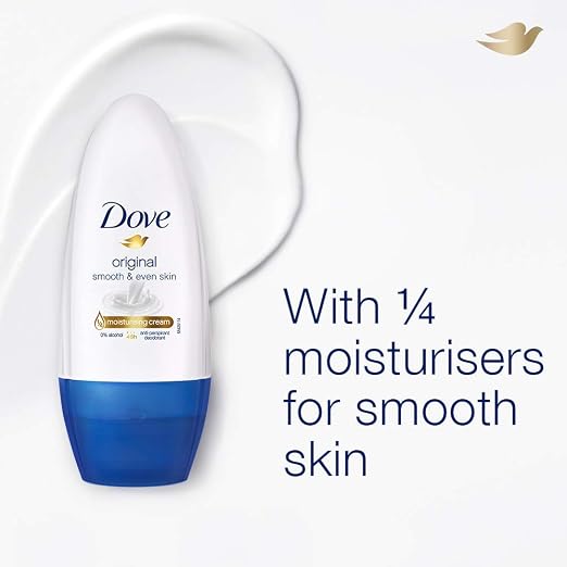 Dove Original Anti-Perspirant Roll-On Deodorant, 50ml — photo 3