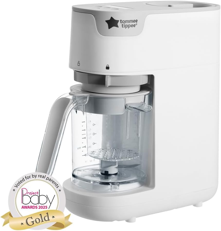 Tommee Tippee Quick Cook 6-in-1 Electric Baby Food Blender 500ml Capacity White — photo 4