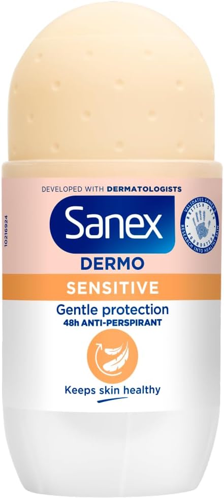 Sanex Dermo Sensitive Anti-Perspirant Roll-On Deodorant 50 ml. — photo 2
