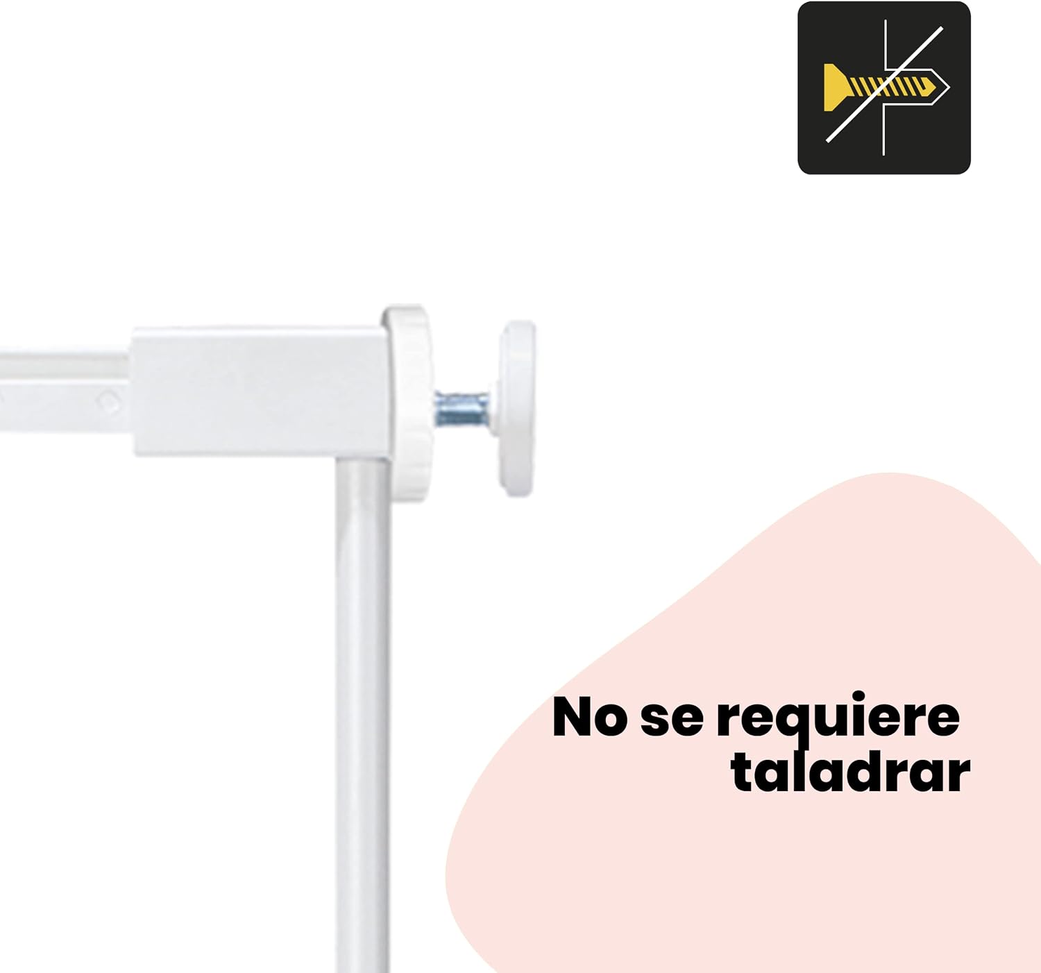 Safety 1st Easy Close Extra Tall Metal 7cm Baby Safety Gate Extension. — photo 4