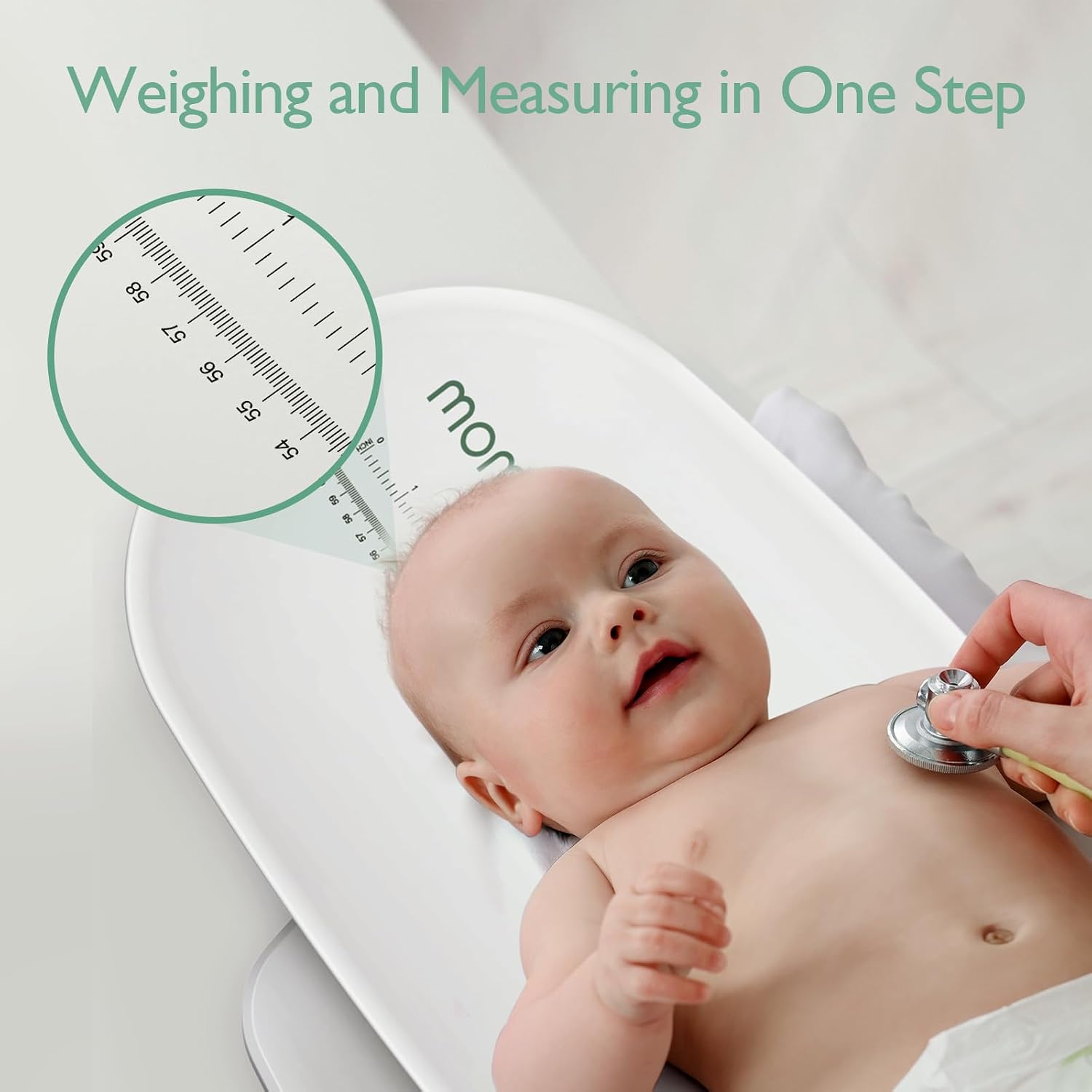 Momcozy Multi-Function Baby Scale, Weight and Height Measurement — photo 5