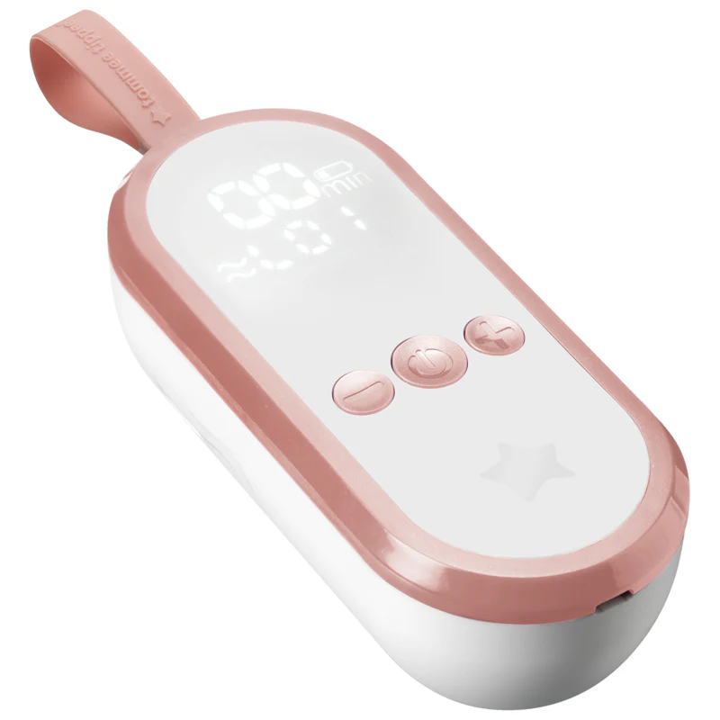 Tommee Tippee Made For Me single electric breast pump in pink and white
