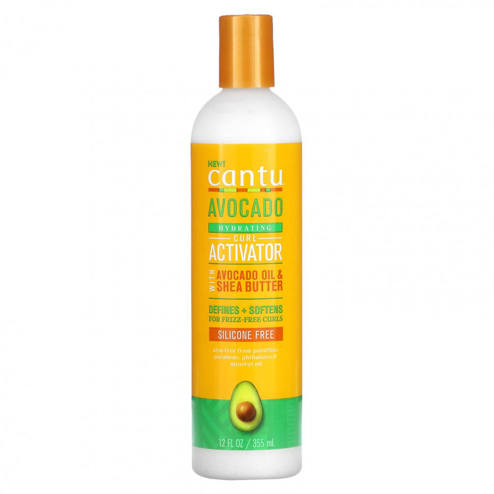Cantu Avocado Hydrating Curl Activator Cream 12 fl oz bottle