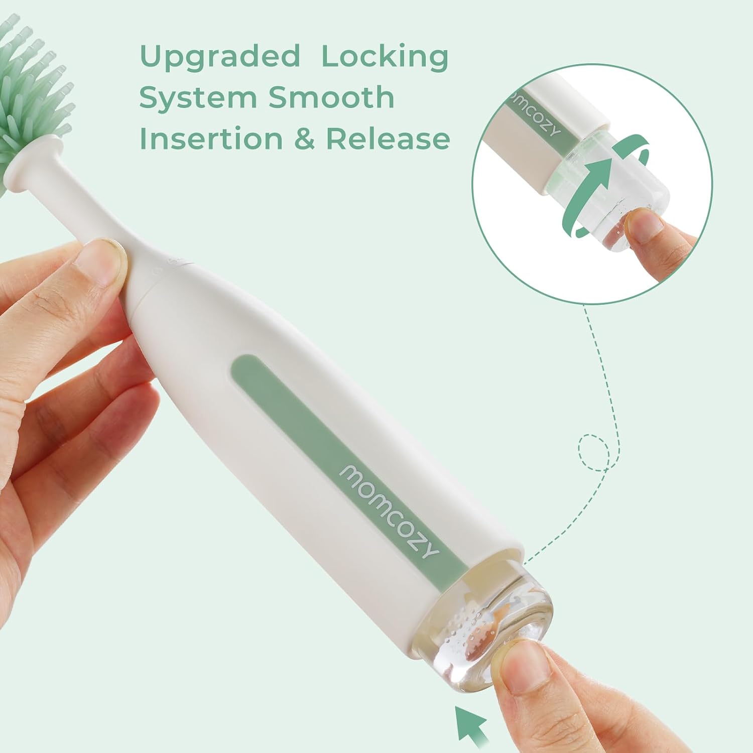 Momcozy Bottle Brush Kit Pro press foaming bottle — photo 5
