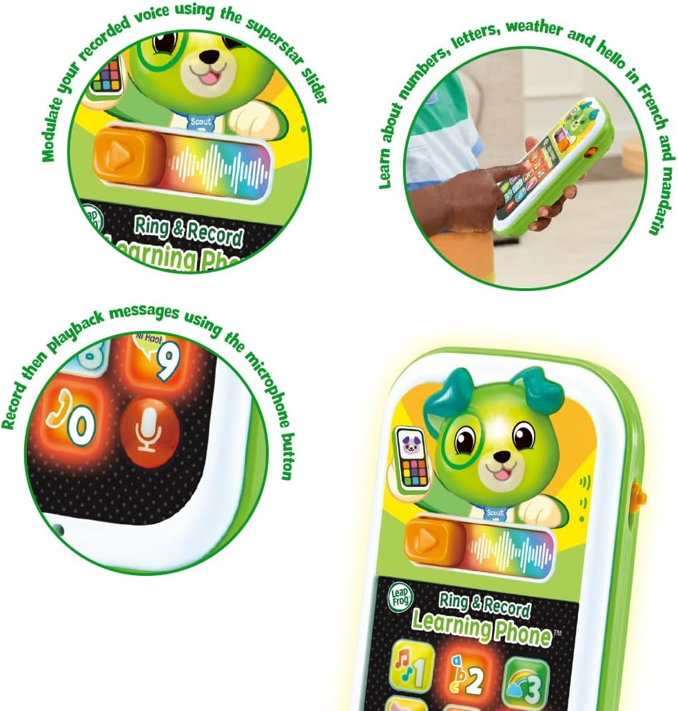 LeapFrog Scout's Ring & Record Learning Phone. — photo 6