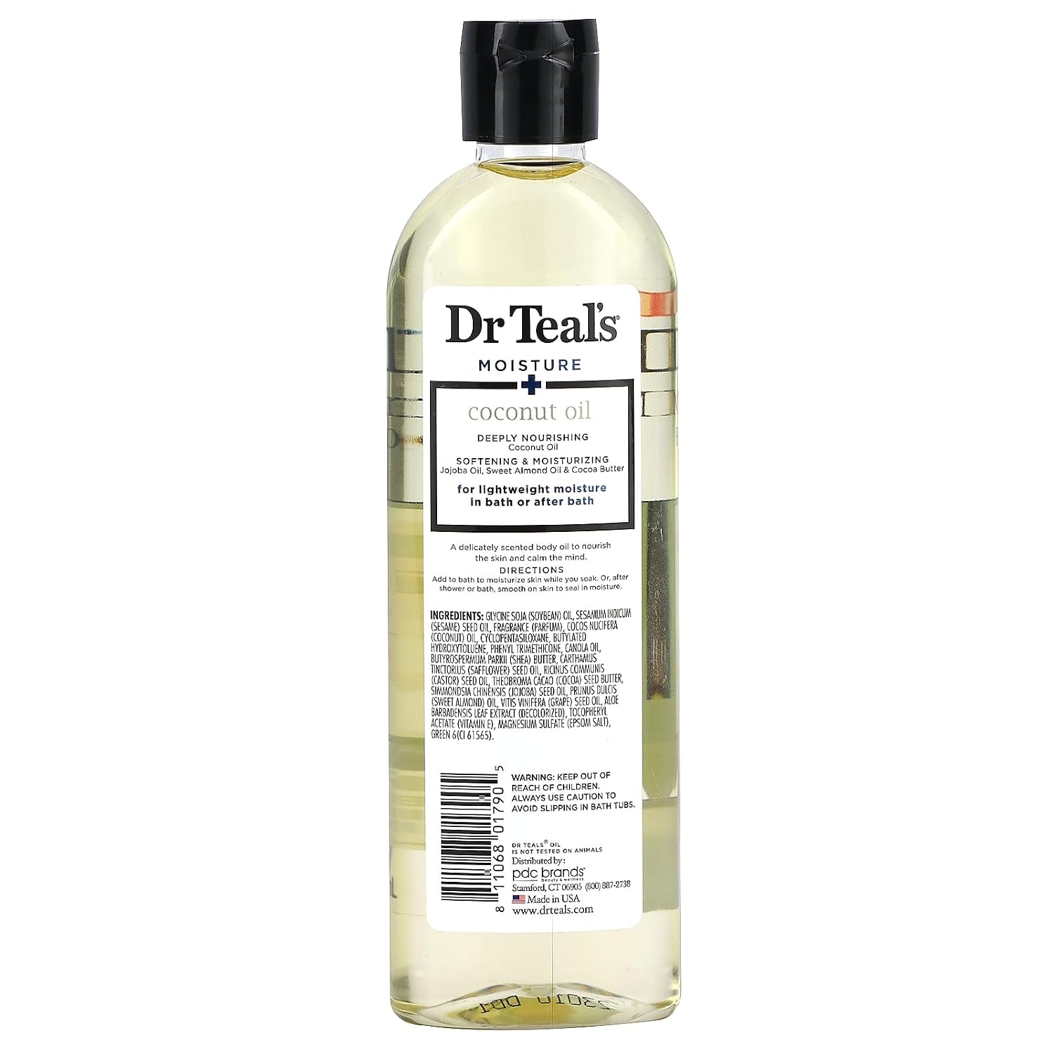 Dr. Teal's Moisturizing Bath & Body Oil 8.8 oz (260 ml) — photo 2