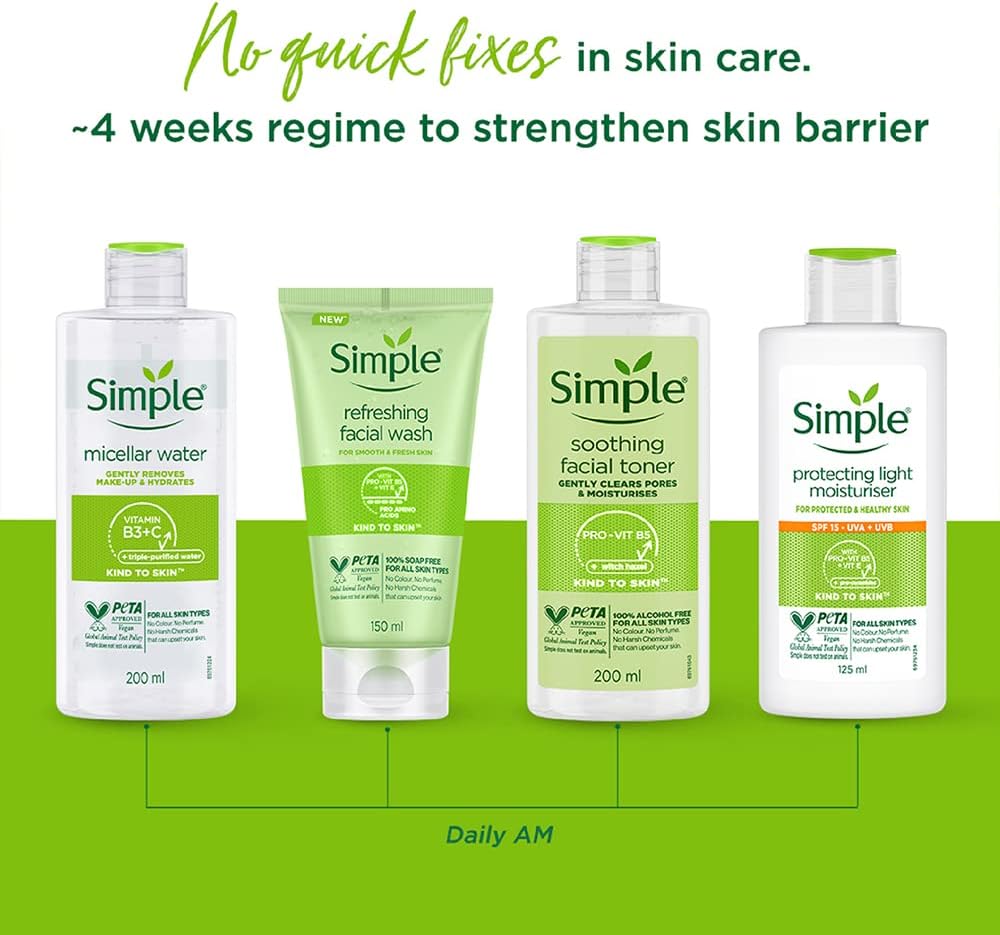 Simple Kind to Skin Micellar Cleansing Water in the 200 ml — photo 3