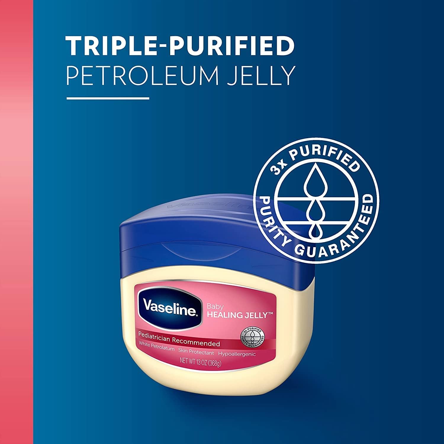 Vaseline Petroleum Jelly Baby Skincare Protective (368g) — photo 2