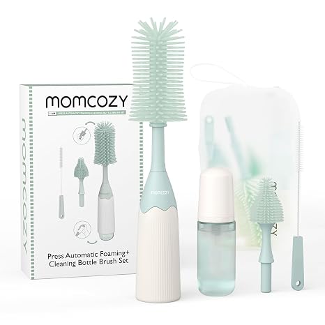 Momcozy Bottle Brush Kit Pro press foaming bottle