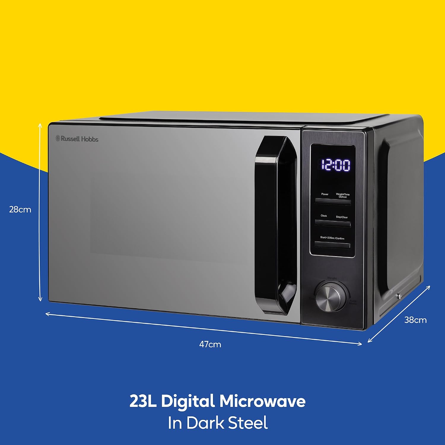 Russell Hobbs RHM2064B 20L Legacy Digital Solo Microwave — photo 9