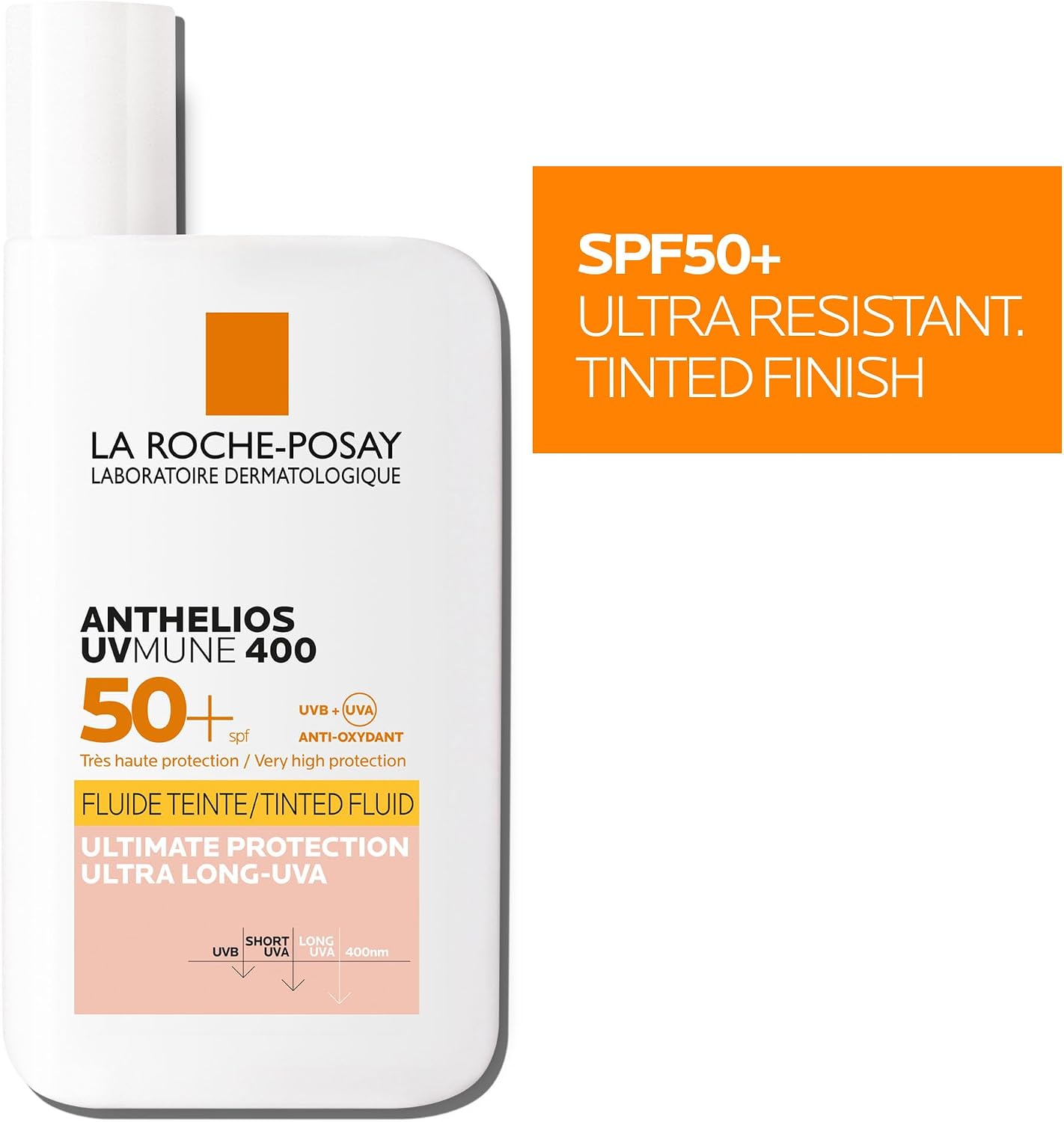 La Roche-Posay Anthelios UVMune 400 Tinted Fluid SPF50+ (50ml). — photo 7