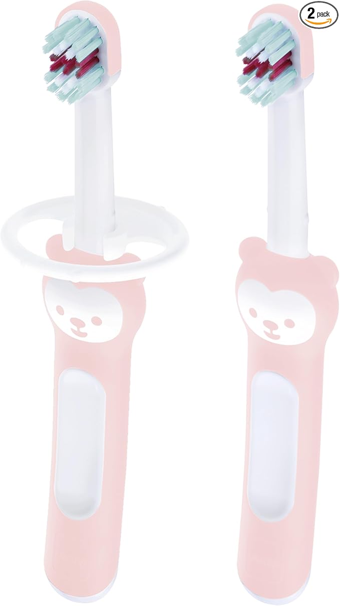 MAM Baby Learning Toothbrush +5m Neutral 2 pcs โ photo 7