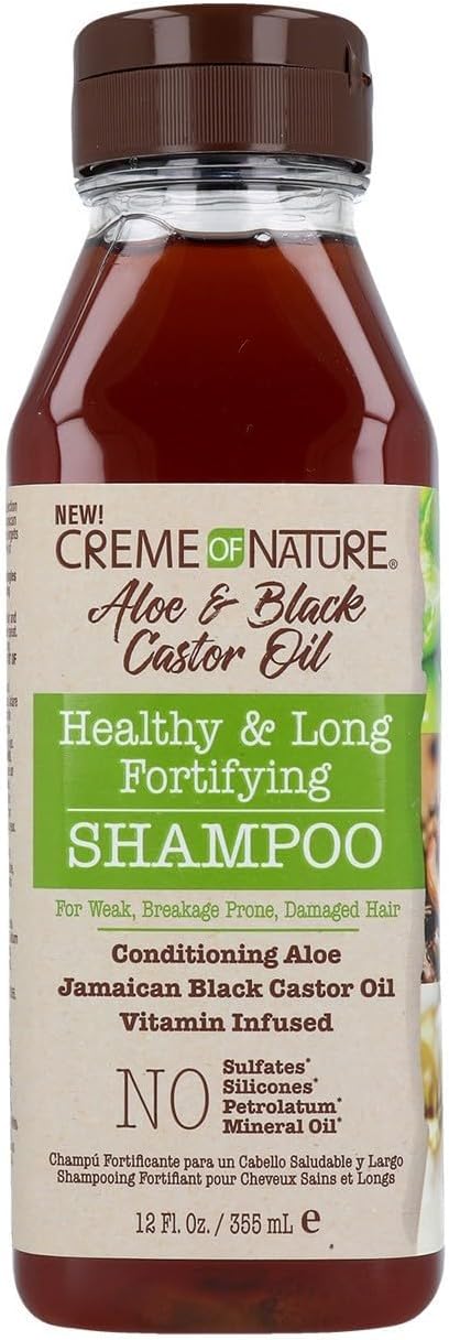 Creme of Nature Aloe & Black Castor Oil Healthy & Long Fortifying Shampoo. — photo 2