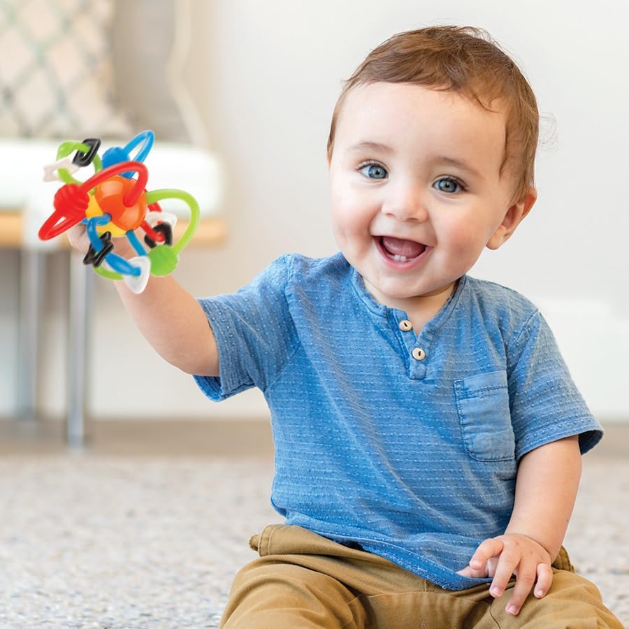 Infantino Multi Sensory Teether and Rattle (Go Gaga Bendy Tubes). — photo 2