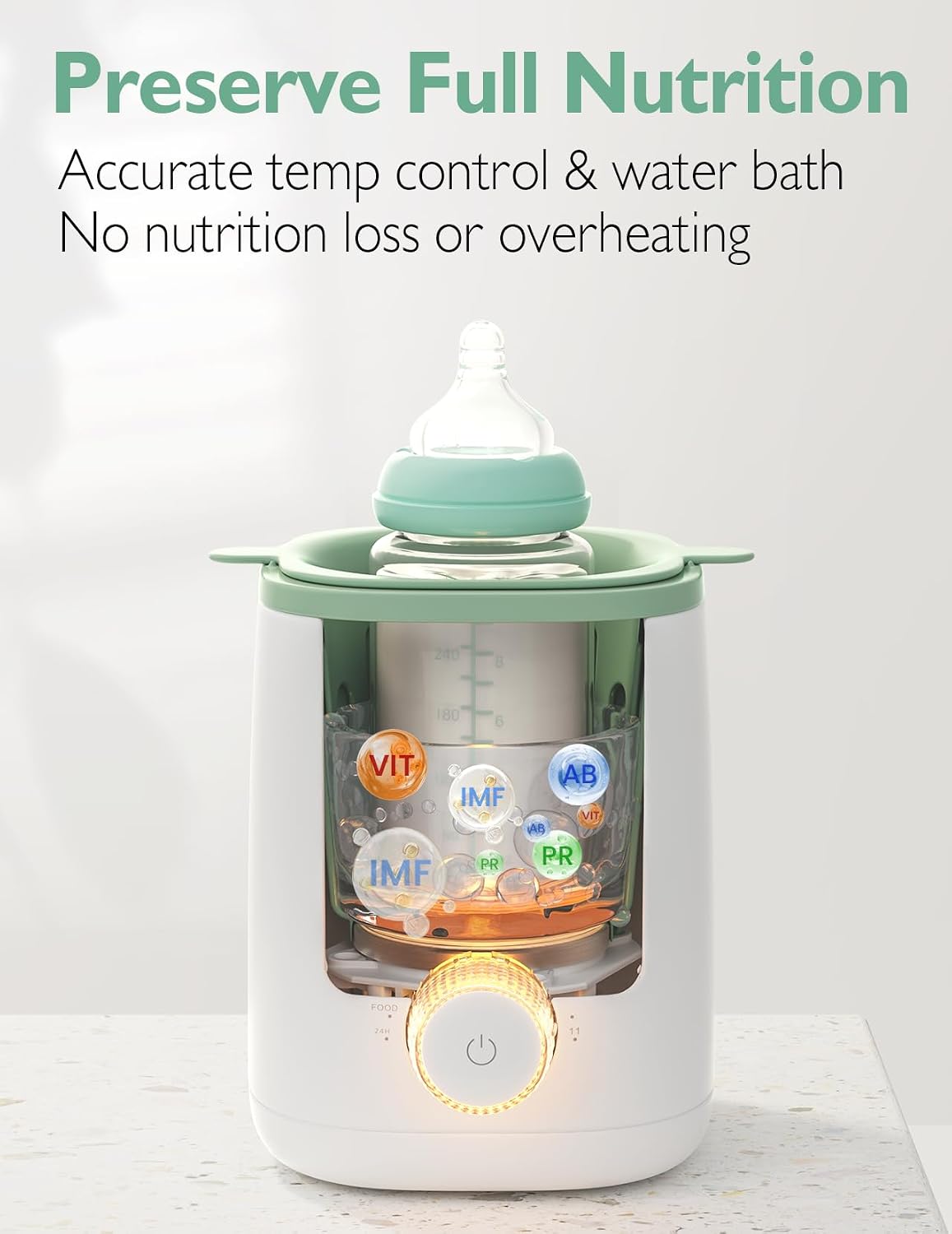 Momcozy Baby Bottle Warmer for Breast Milk, Fullest Nutrients Preserved — photo 2