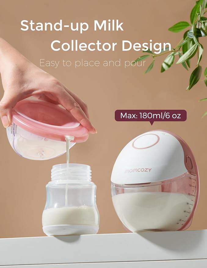 Momcozy Breast Pump Hands Free Mobile Style | M6 Double, Wearable Breastfeeding Electric Breast Pump — photo 8
