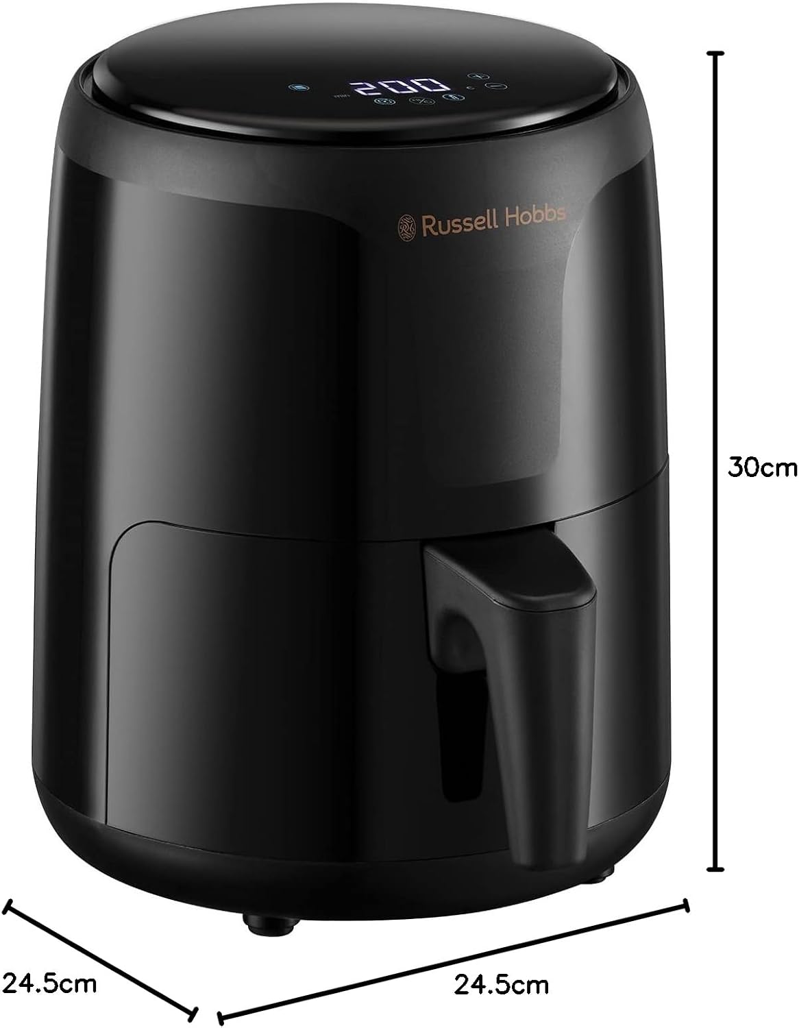 Russell Hobbs Compact Rapid Digital Air Fryer 1.8L , Max Temp 200C, 26500 — photo 6