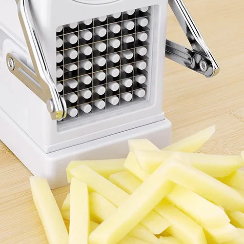 Judge white potato chipper with stainless steel cutting grid
