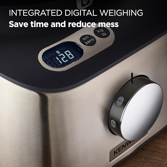 Kenwood All-In-1 MultiPro Compact Food Processor with integrated digital weighing scales