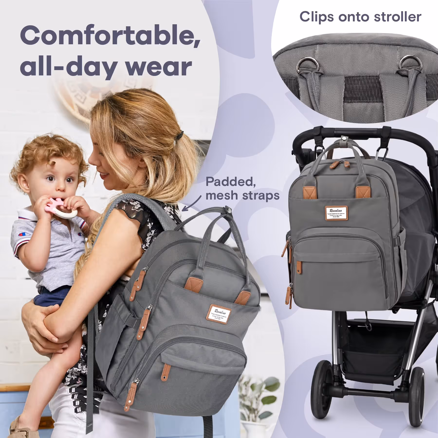 Ruvalino Diaper Bag — photo 3