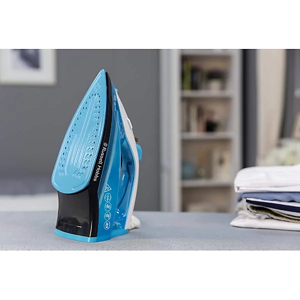 Russell Hobbs My Iron Steam Iron blue and black with control panel