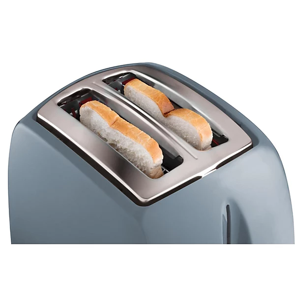 Russell Hobbs Textures grey 2 slice plastic toaster model 21640