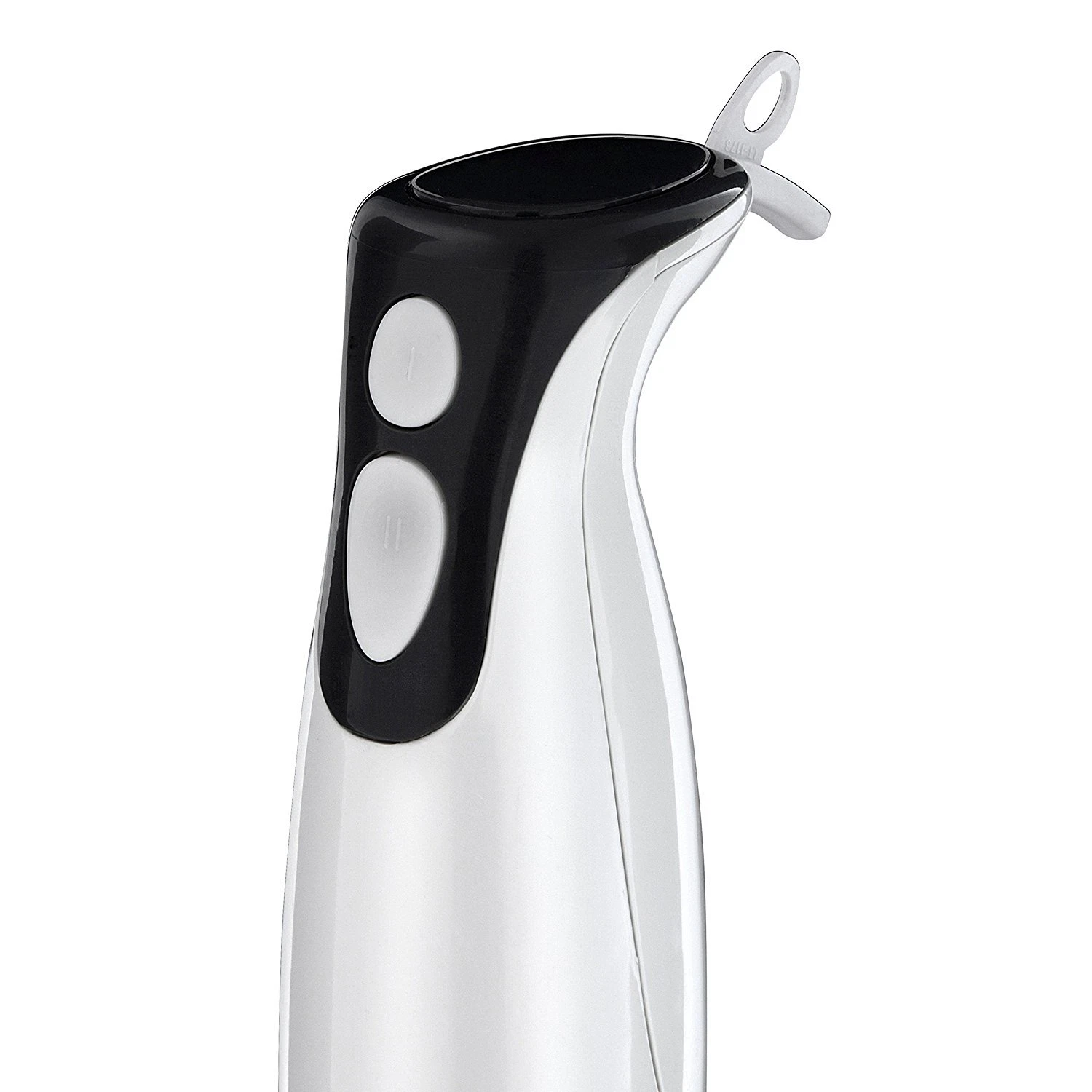 Russell Hobbs 22241 white and black 200W hand blender with whisk attachment