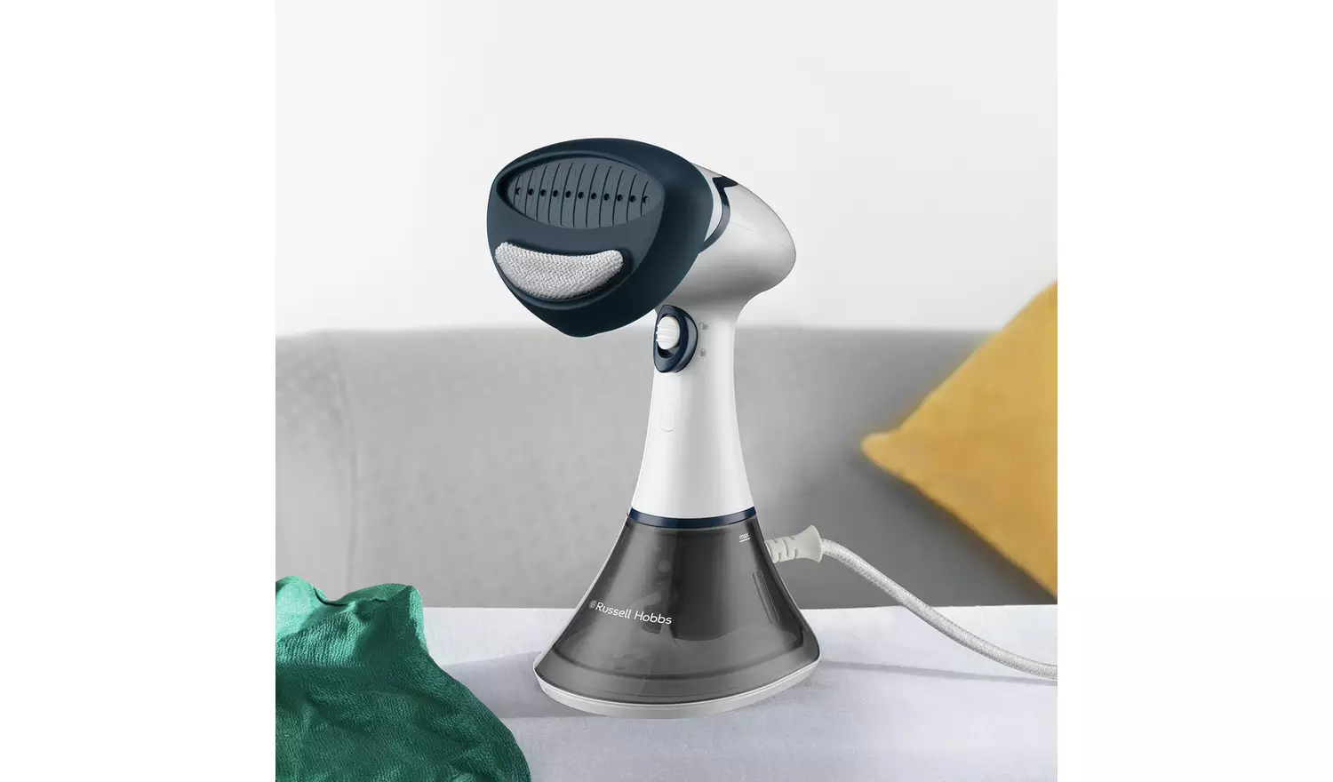 Russell Hobbs Steam Genie Essential 25591 white and black garment steamer