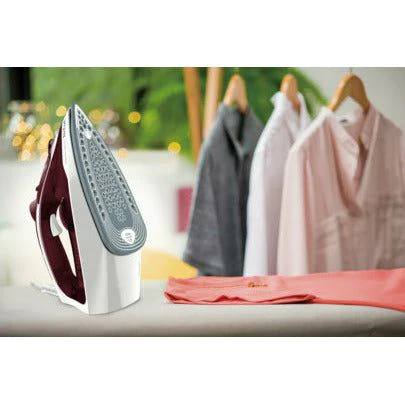 Tefal Express Steam FV2869 steam iron white and ruby red