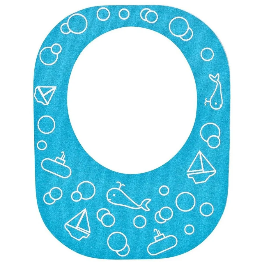 Clippasafe Bath Shampoo Shield blue foam protector for children bathing