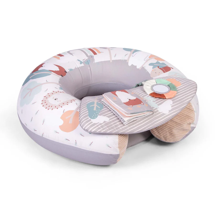 Red Kite Playtime Sit Me Up baby seat with woodland design and detachable toy