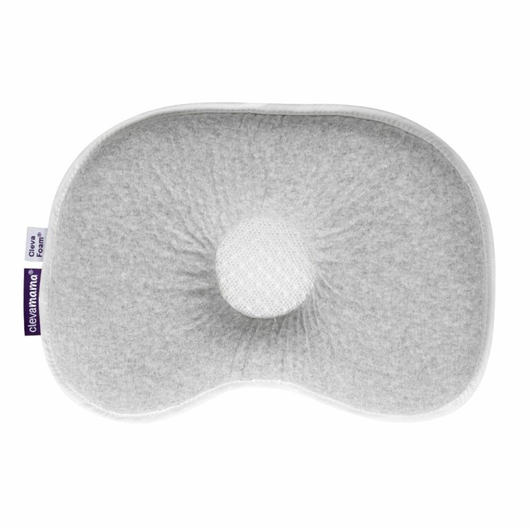 Clevamama Clevafoam infant pillow white breathable lightweight 0-6 months