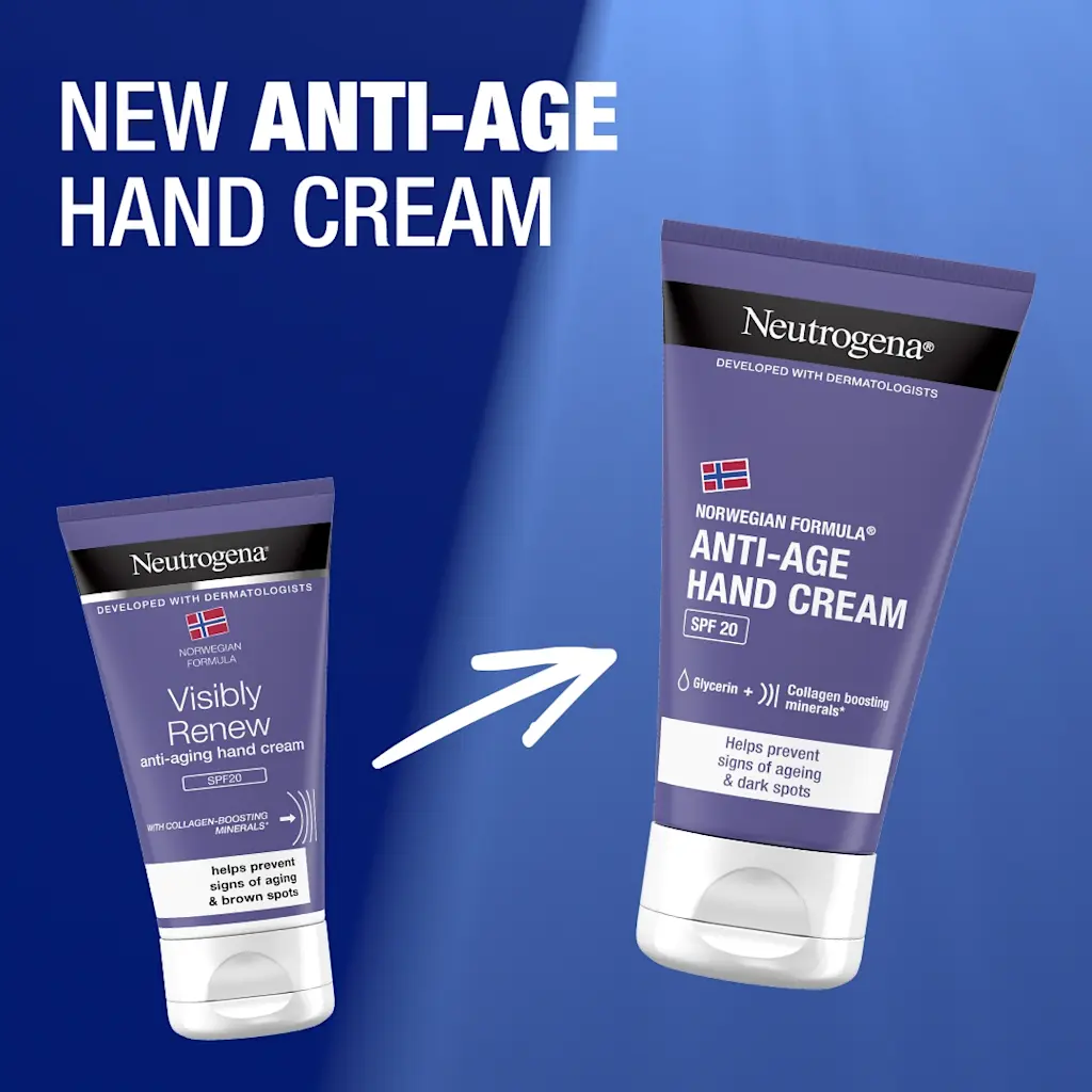 Neutrogena Norwegian Formula Anti-Age Hand Cream SPF20 75ml tube
